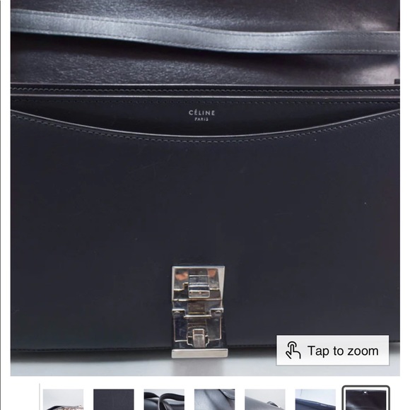 VINTAGE auth Celine shoulder/crossbody bag AS IS - Picture 5 of 10